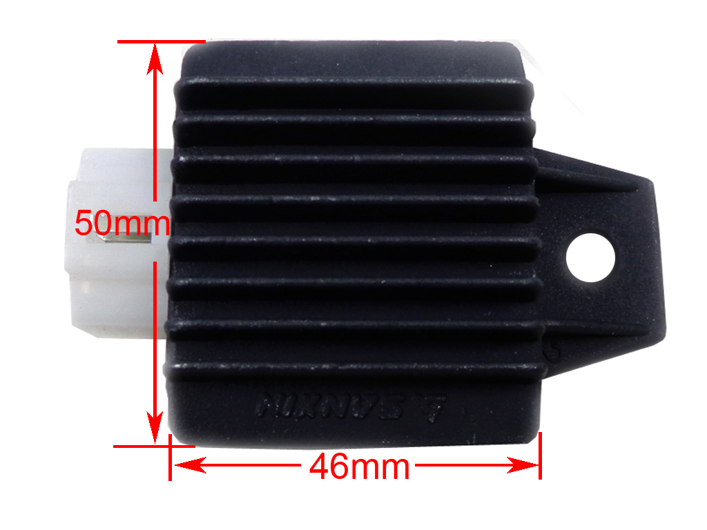 Voltage regulator for GY6 motors