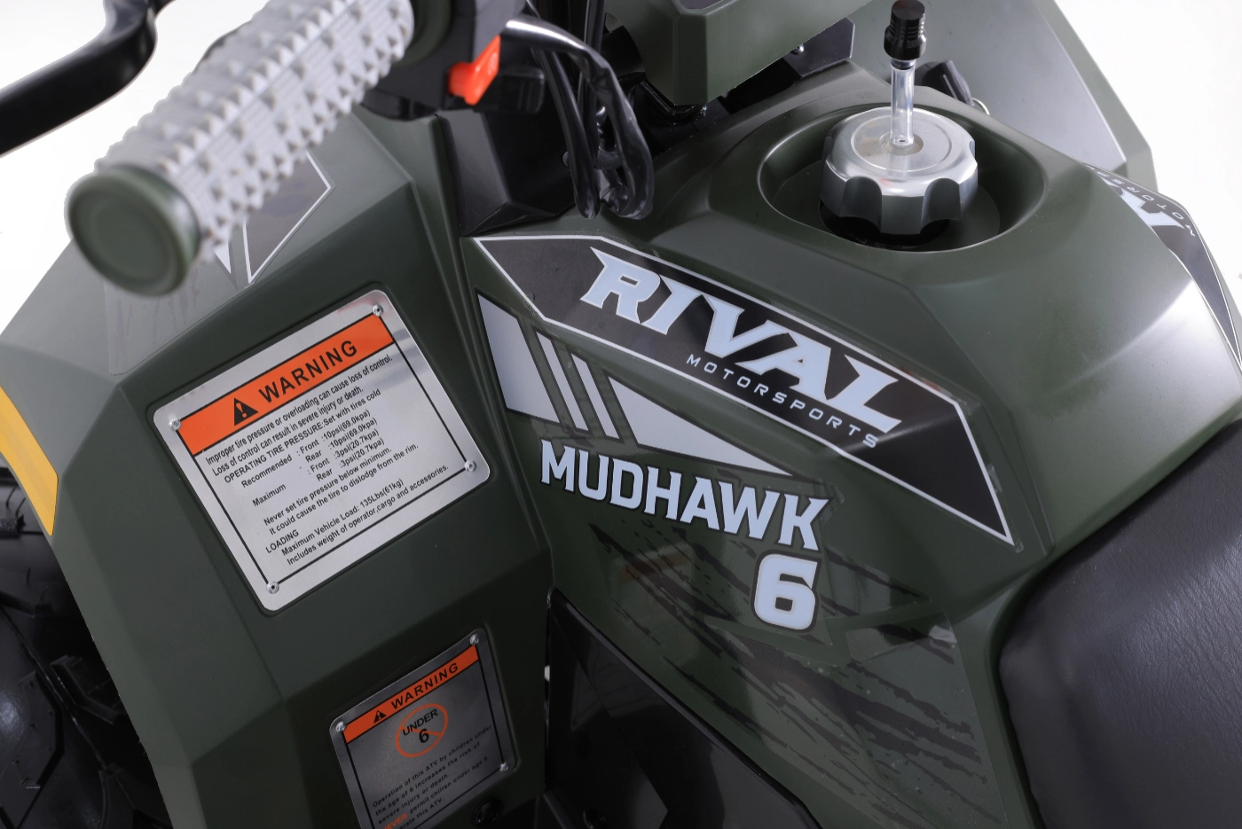(image for) Rival Mudhawk 6 110cc Fully Automatic Kids Mini ATV