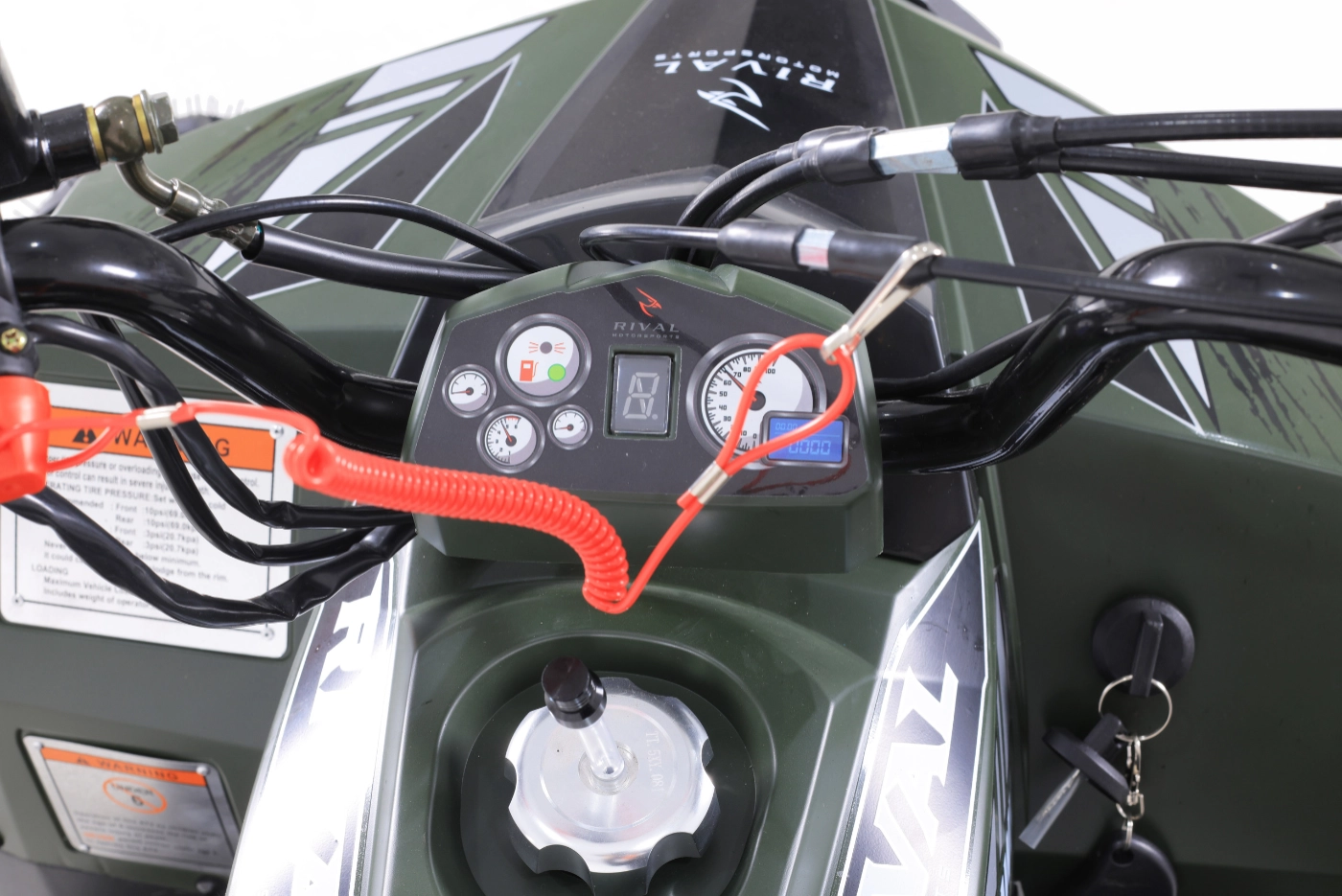 (image for) Rival Mudhawk 6 110cc Fully Automatic Kids Mini ATV