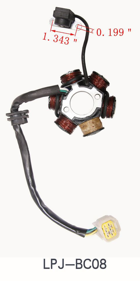 Alternator, Stator, Magneto for Coolster ATV's, GoKarts and 213A Dirtbike (Post 2017) - Click Image to Close