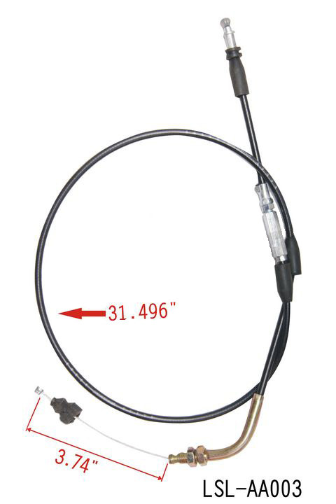 Throttle Cable 80cm-9.5cm (TC-14) - Click Image to Close