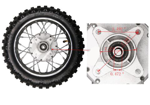 (image for) Rear Wheel 210 & 213A (2.5×10) (WHR-4)