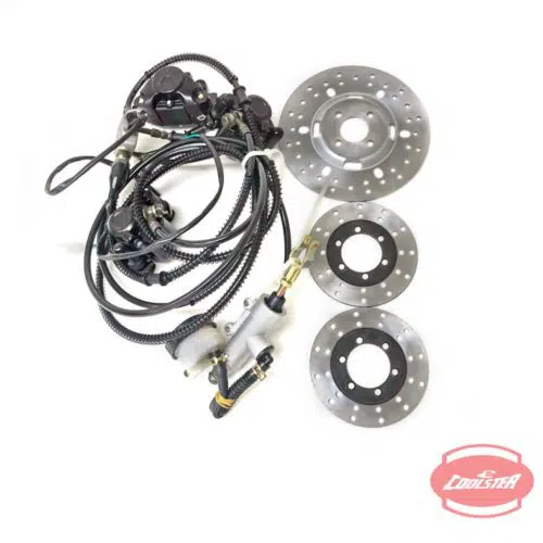 FRONT AND REAR HYDRAULIC BRAKE ASSEMBLY FOR 6125A (BHFR-10) (MGM-XBG06)