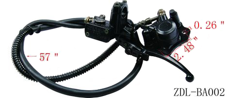 Rear Hydraulic Brake Lever for Coolster ATV 3125B (BHR-5) - OLDER Model